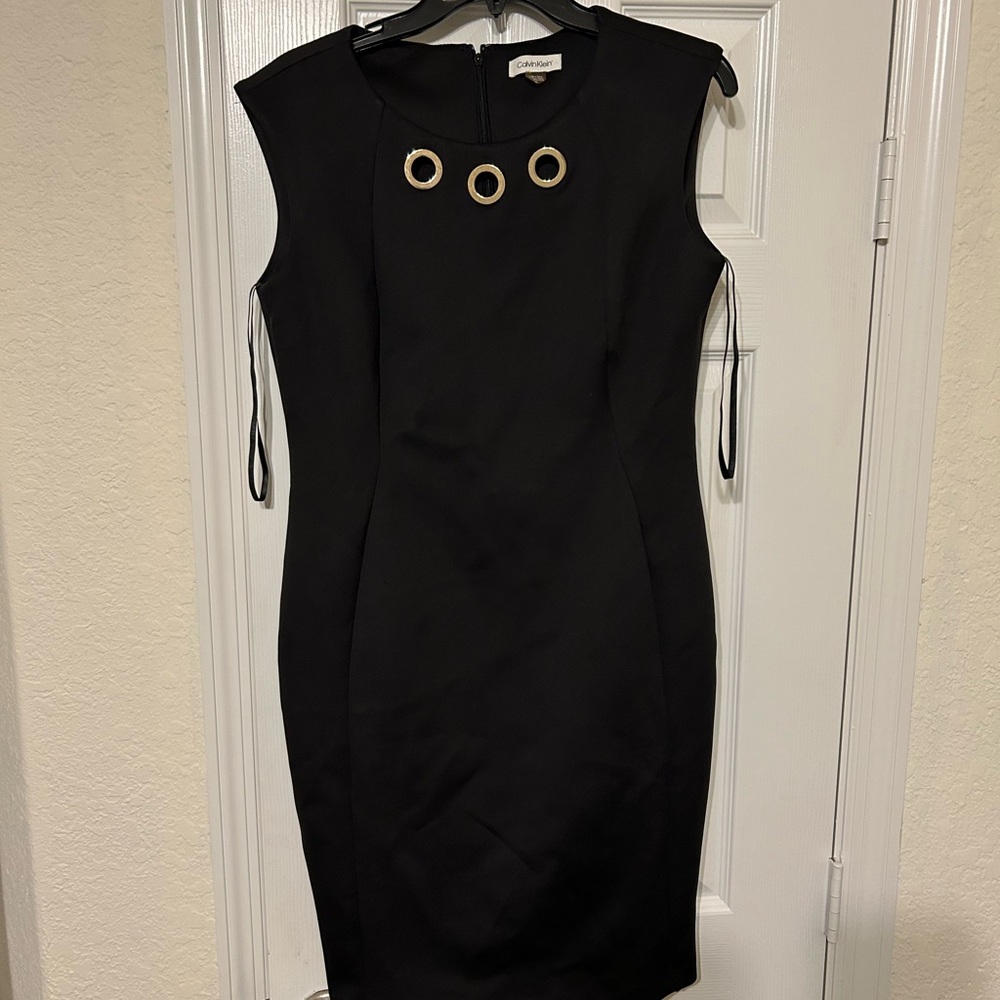 Calvin Klein women’s sleeveless dress size 10 Black